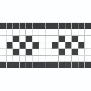 CHECKERS WHITE BORDER